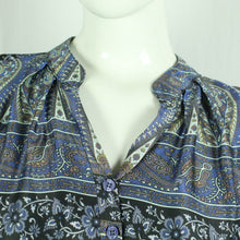 Laden Sie das Bild in den Galerie-Viewer, Second Hand COPENHAGEN LUXE Bluse Gr. M/L mehrfarbig gemustert (*)