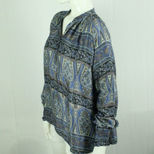 Laden Sie das Bild in den Galerie-Viewer, Second Hand COPENHAGEN LUXE Bluse Gr. M/L mehrfarbig gemustert (*)