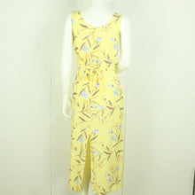 Laden Sie das Bild in den Galerie-Viewer, Vintage Maxikleid Gr. 40 gelb mehrfarbig geblümt Kleid