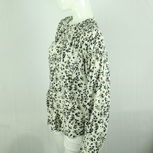 Laden Sie das Bild in den Galerie-Viewer, Second Hand SELECTED FEMME Bluse Gr. 40 beige mehrfarbig gemustert (*)