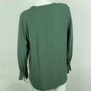 Second Hand SAMSOE SAMSOE Bluse Gr. L oliv uni (*)