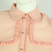 Laden Sie das Bild in den Galerie-Viewer, Second Hand BAUM UND PFERDGAREN Bluse Gr. 36 lachs uni (*)