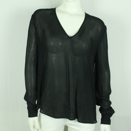 Second Hand & OTHER STORIES Bluse Gr. 38 schwarz uni (*)