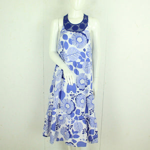 Second Hand VERTBAUDET Midikleid Gr. S weiß blau geblümt Kleid (*)