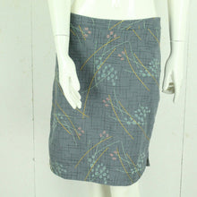 Laden Sie das Bild in den Galerie-Viewer, Second Hand WHITE STUFF Rock Gr. 38 blau mehrfarbig gemustert (*)