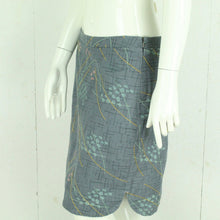 Laden Sie das Bild in den Galerie-Viewer, Second Hand WHITE STUFF Rock Gr. 38 blau mehrfarbig gemustert (*)