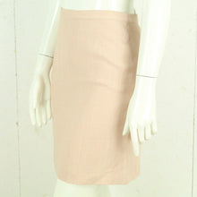 Laden Sie das Bild in den Galerie-Viewer, Vintage Minirock mit Wolle Gr. M rosa uni High Waist Rock