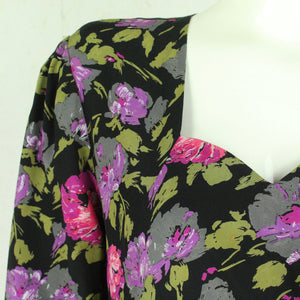 Vintage Kleid Gr. M bunt geblümt