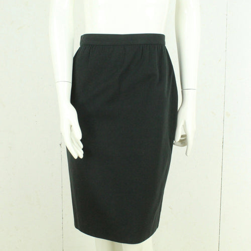 Vintage Rock Gr. S schwarz uni High Waist