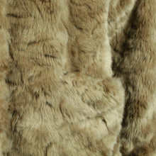 Laden Sie das Bild in den Galerie-Viewer, Second Hand LINDEX Fake Fur Jacke Gr. S beige uni (*)