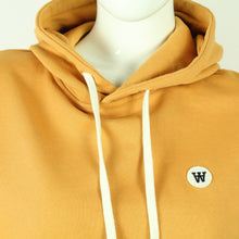 Laden Sie das Bild in den Galerie-Viewer, Second Hand WOOD WOOD Hoodie Gr. S ocker Sweatshirt  Mod. Ian Hoodie (*)