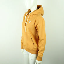 Laden Sie das Bild in den Galerie-Viewer, Second Hand WOOD WOOD Hoodie Gr. S ocker Sweatshirt  Mod. Ian Hoodie (*)