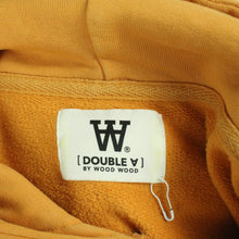 Laden Sie das Bild in den Galerie-Viewer, Second Hand WOOD WOOD Hoodie Gr. S ocker Sweatshirt  Mod. Ian Hoodie (*)