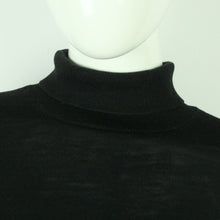 Laden Sie das Bild in den Galerie-Viewer, Second Hand MADS NORGAARD Pullover Gr. L schwarz uni Wolle  (*)