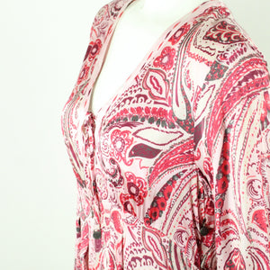 Second Hand ODD MOLLY Kleid Gr. 4 pink rosa mehrfarbig gemustert (*)