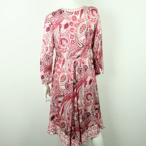 Second Hand ODD MOLLY Kleid Gr. 4 pink rosa mehrfarbig gemustert (*)