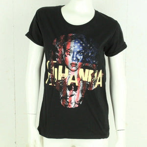 Vintage HARD ROCK CAFE T-Shirt Gr. M schwarz mit Print und Backprint Rihanna 