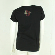 Laden Sie das Bild in den Galerie-Viewer, Vintage HARD ROCK CAFE T-Shirt Gr. M schwarz mit Print und Backprint Rihanna 