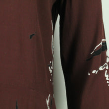 Laden Sie das Bild in den Galerie-Viewer, Second Hand GANNI Maxikleid Gr. S braun mehrfarbig gemustert Kleid (*)