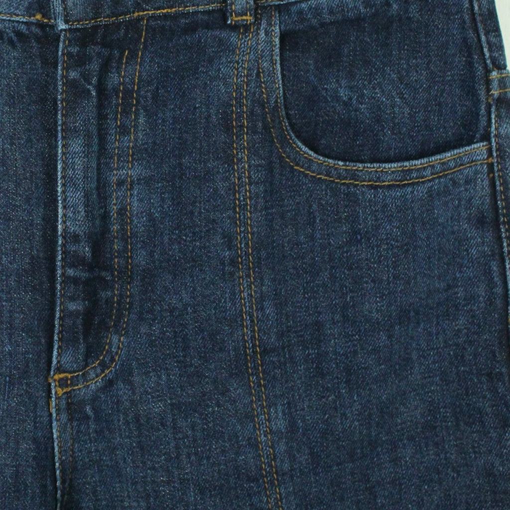 Second Hand CLAUDIE PIERLOT Jeans Gr. 36 dunkelblau Flared High Waist Denim (*)