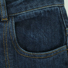 Laden Sie das Bild in den Galerie-Viewer, Second Hand CLAUDIE PIERLOT Jeans Gr. 36 dunkelblau Flared High Waist Denim (*)