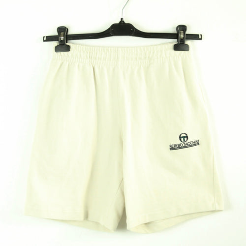 Vintage SERGIO TACCHINI Shorts Gr. S beige Waffeloptik (*)