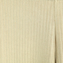 Laden Sie das Bild in den Galerie-Viewer, Second Hand SISTERS POINT Strickhose Gr. 38 beige wide leg gerippt Hose (*)