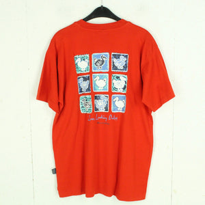Vintage Souvenir T-Shirt Gr. XL rot Mauritius Ente