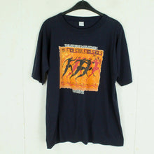 Laden Sie das Bild in den Galerie-Viewer, Vintage Souvenir T-Shirt Gr. L blau Griechenland Athen Marathon