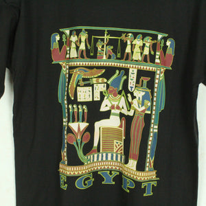 Vintage Souvenir T-Shirt Gr. XS schwarz Ägypten Pharao