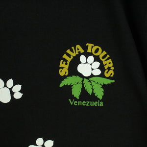Vintage Souvenir T-Shirt Gr. L schwarz Venezuela Selva Tours