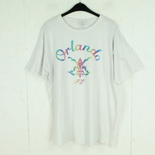 Vintage Souvenir T-Shirt Gr. XL weiß Florida Orlando 