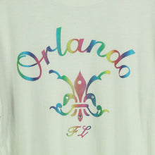 Laden Sie das Bild in den Galerie-Viewer, Vintage Souvenir T-Shirt Gr. XL weiß Florida Orlando