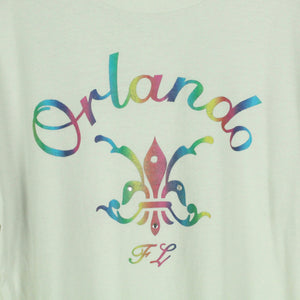 Vintage Souvenir T-Shirt Gr. XL weiß Florida Orlando