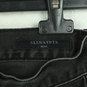 Second Hand ALL SAINTS Jeansshorts Gr. 28 grau Denim Shorts (*)