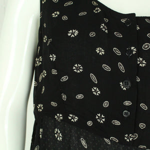 Vintage Maxikleid Gr. S mehrfarbig gemustert Kleid