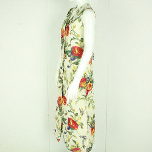 Vintage Maxikleid Gr. M mehrfarbig geblümt Kleid