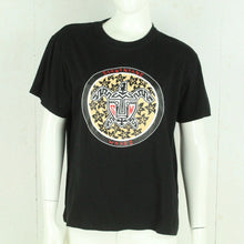 Laden Sie das Bild in den Galerie-Viewer, Vintage Souvenir T-Shirt Gr. M schwarz Italien Sardinien Schildkröte
