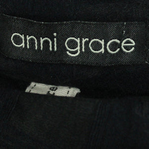 Second Hand ANNI GRACE Shorts Gr. M schwarz blau kariert (*)
