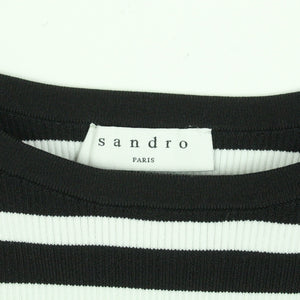 Second Hand SANDRO PARIS Body Gr. 3 schwarz weiß gestreift (*)