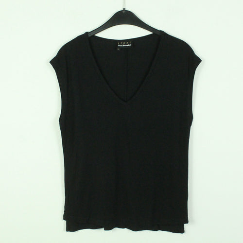 Second Hand THE KOOPLES T-shirt Gr. S schwarz uni (*)