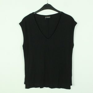 Second Hand THE KOOPLES T-shirt Gr. S schwarz uni (*)