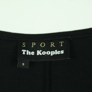 Second Hand THE KOOPLES T-shirt Gr. S schwarz uni (*)