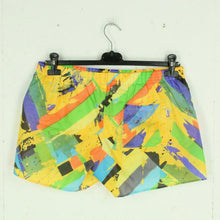 Laden Sie das Bild in den Galerie-Viewer, Vintage Beach Shorts Gr. XL bunt Crazy Pattern