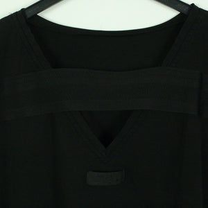 Second Hand DIESEL T-shirt Gr. M schwarz uni mit Schriftzug (*)