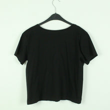 Laden Sie das Bild in den Galerie-Viewer, Second Hand DIESEL T-shirt Gr. M schwarz uni mit Schriftzug (*)