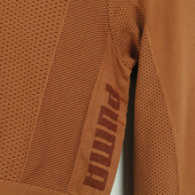 Laden Sie das Bild in den Galerie-Viewer, Second Hand PUMA Longsleeve Gr. M braun cropped uni (*)