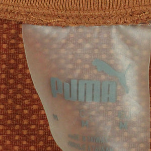 Second Hand PUMA Longsleeve Gr. M braun cropped uni (*)