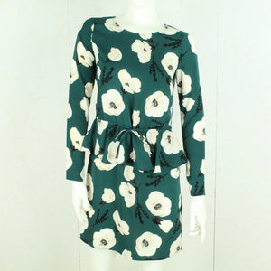 Second Hand ENVII Kleid Gr. XS grün mehrfarbig geblümt (*)