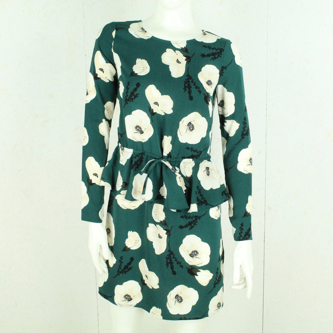 Second Hand ENVII Kleid Gr. XS grün mehrfarbig geblümt (*)